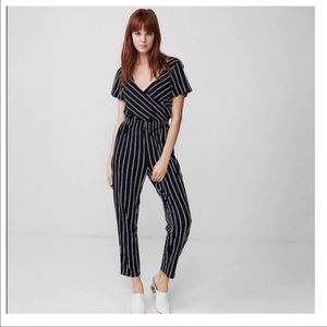 EUC Express striped jumpsuit